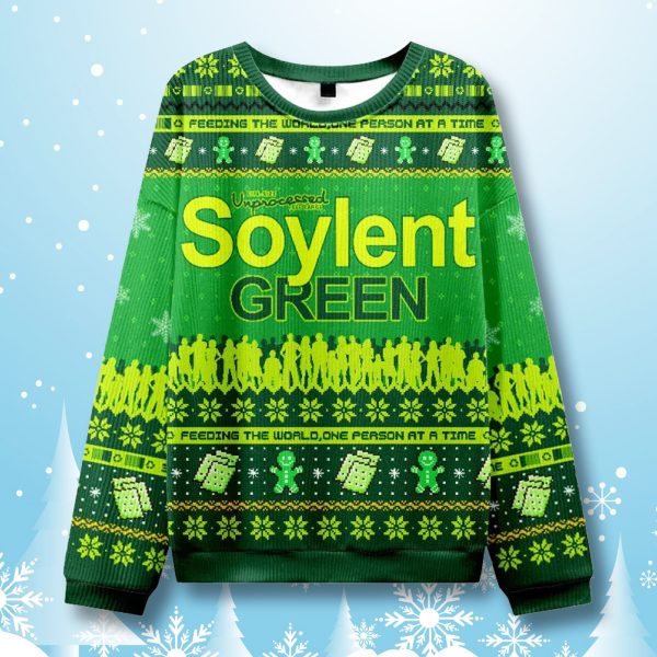 Soylent Green Ugly Christmas Sweater