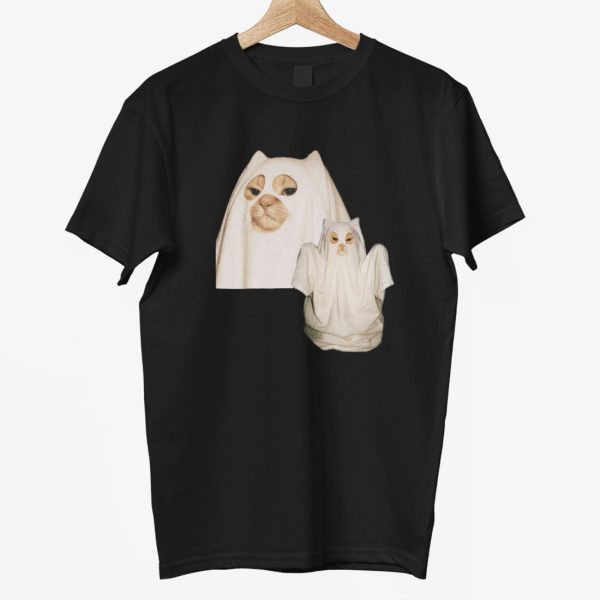 Spooky Cat Funny Halloween Shirt 3