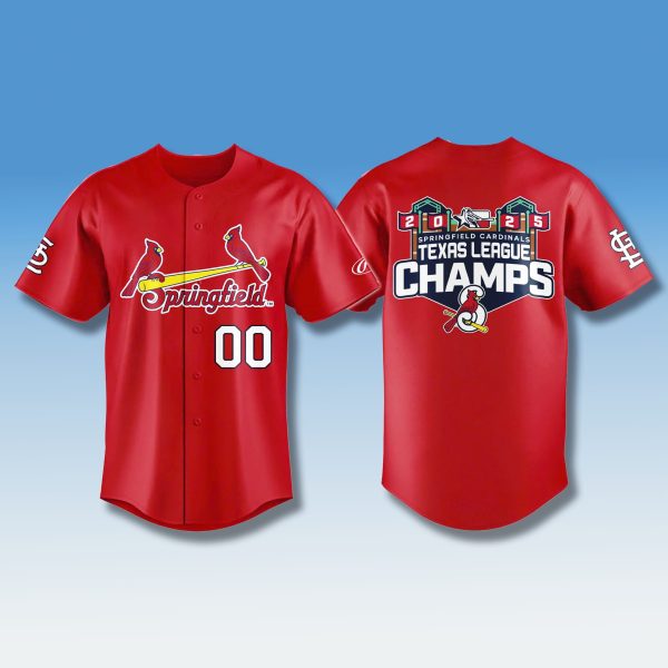 Springfield Cardinals Texas League 2025 Champions Jersey