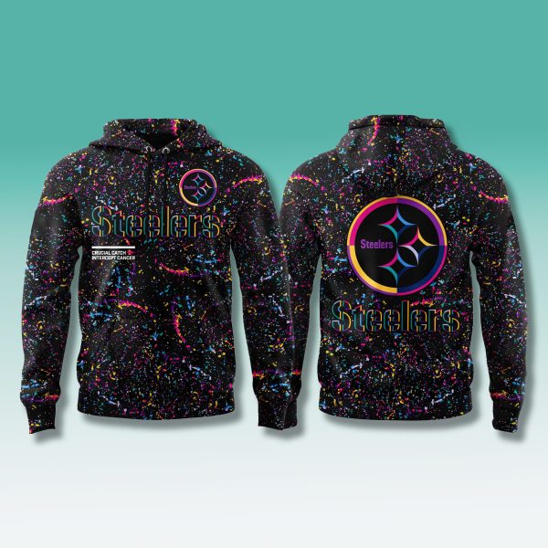 Steelers Crucial Catch Hoodie 2025 1