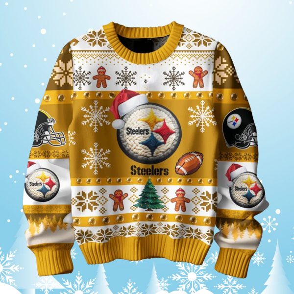 Steelers They Not Like Us Ugly Christmas Sweater