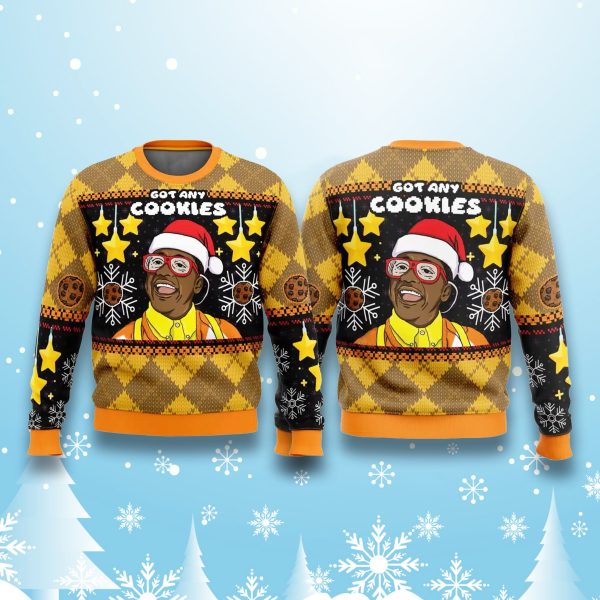 Steve Urkel Got any Cookies Christmas Ugly Sweater 2