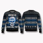 Stone Cold Gimme A Hell Yeah Ugly Christmas Sweater