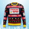 Strickland Propane King of The Hill Christmas Ugly Sweater