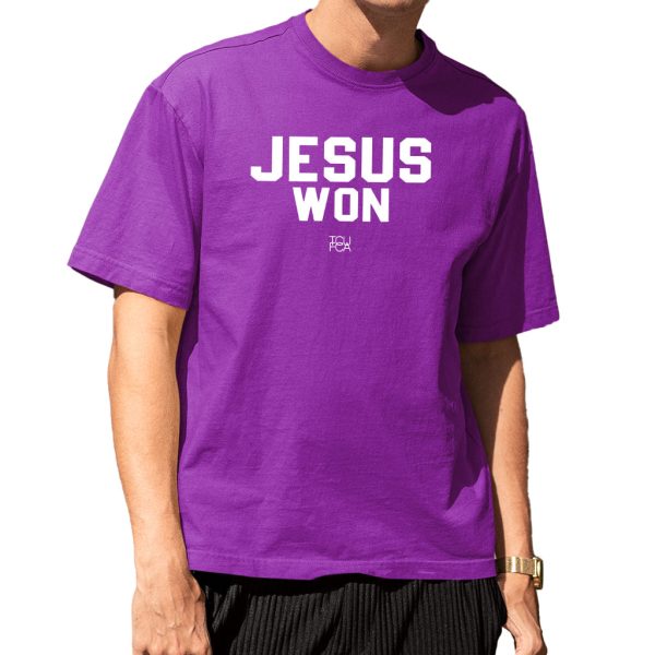 TCU Horned Frogs Jesus Won 2025 Shirt 4