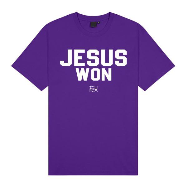 TCU Horned Frogs Jesus Won 2025 Shirt 5