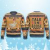 Talk To Me Goose Top Gun Ugly Christmas Sweater 2