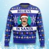 Ted Lasso Believe In Santa Ugly Christmas Sweater