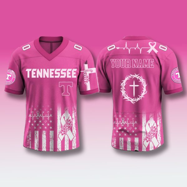 Tennessee Vols Breast Cancer Awareness Jersey 2025