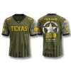 Texas Longhorns 250 US Army Birthday Jersey