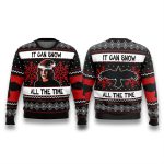 The Crow Eric Draven It Can Snow All The Time Ugly Sweater