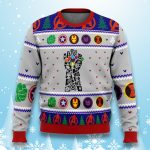 The Infinity Gauntlet Marvel Ugly Christmas Sweater