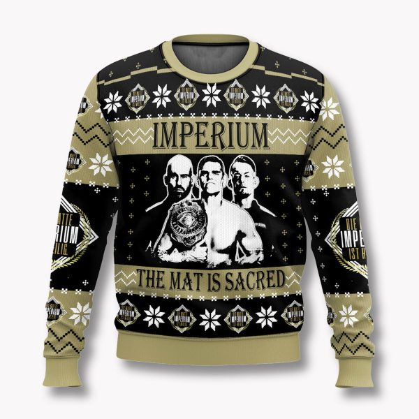 The Mat Is Sacred Imperium Gunther Ugly Christmas Sweater