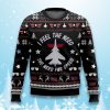 The Need For Speed Top Gun Ugly Christmas Sweater