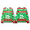 The Zero Of Fucks Tarot Ugly Christmas Sweater 1