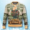 Tomb Raider Lara Croft Ugly Christmas Sweater