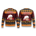Tommy Boy Ho Ho Holy Schnikes Christmas Ugly Sweater