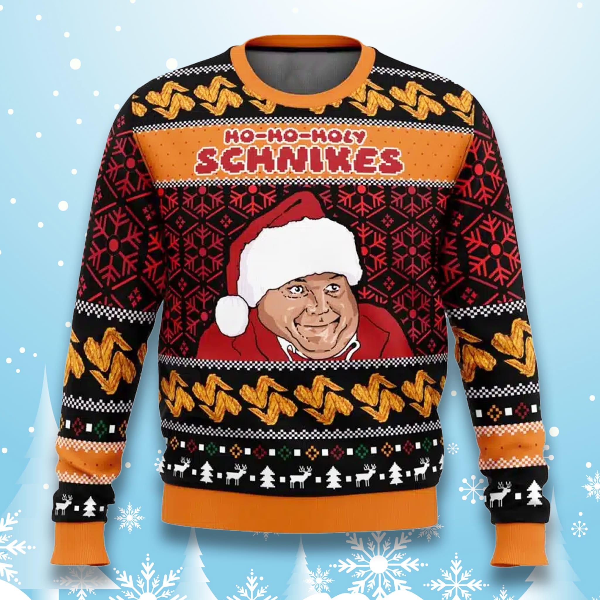 Tommy Boy Ho Ho Holy Schnikes Christmas Ugly Sweater Tommy Boy Ho Ho Holy Schnikes Christmas Ugly Sweater