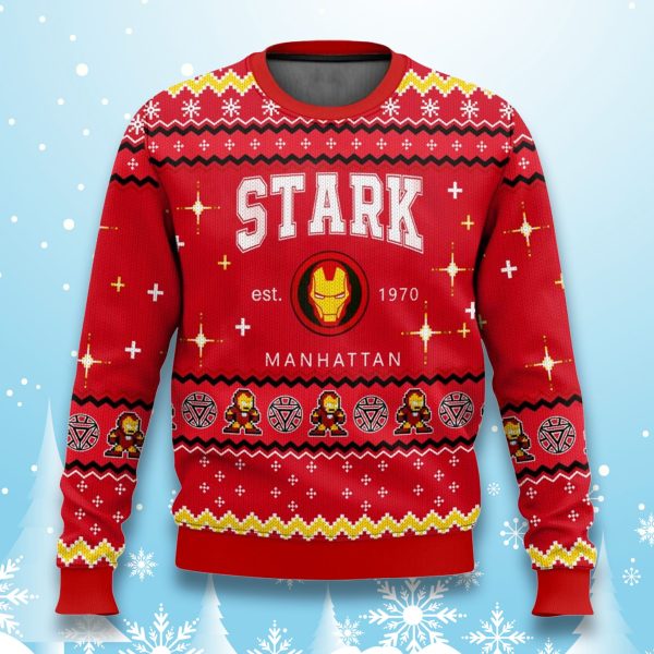 Tony Stark Iron Man Marvel Ugly Sweater