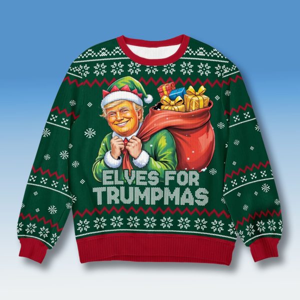 Trump Elves For Trumpmas Ugly Sweater