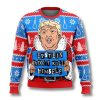 Trump Epstein Didnt Kill Himself Ugly Christmas Sweater 1