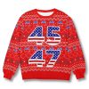 Trump Republican 45 47 Ugly Sweater 1