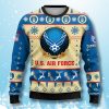 US Air Force Proudly Served Veterans Ugly Sweater