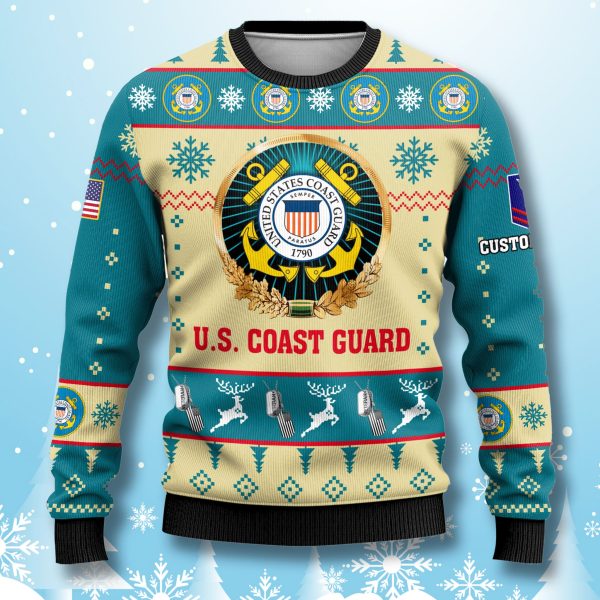 US Coast Guard Ugly Christmas Sweater