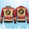 US Marnie Corps Veterans Proudly Served Ugly Christmas Sweater 1