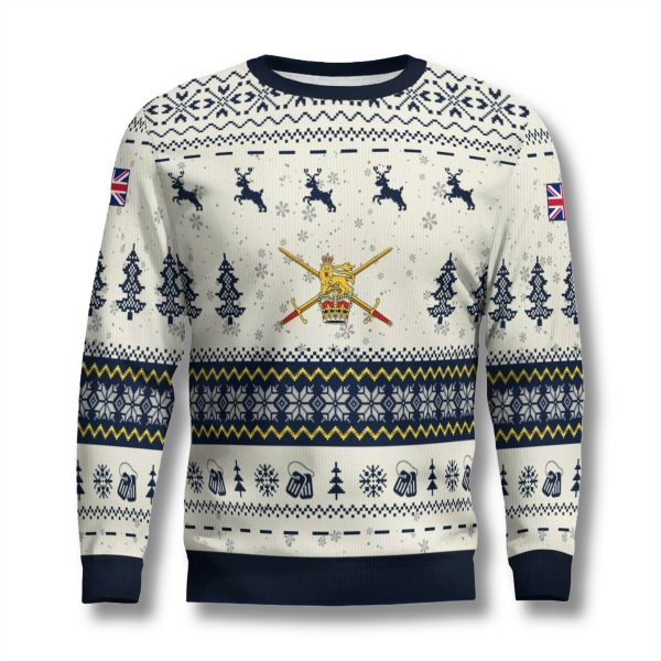United Kingdom British Army Ugly Christmas Sweater