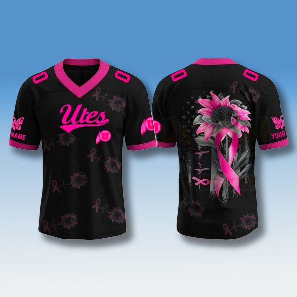 Utah Utes x Breast Cancer Awareness Month 2025 Jersey