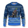 Warrior Of God A Child Of God A Man Of Faith Christmas Ugly Sweater 2