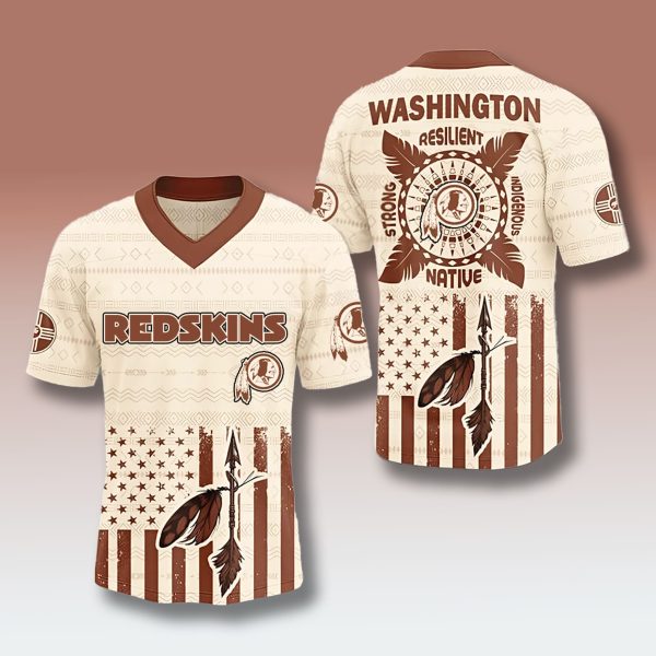 Washington Redskins Native Heritage Jersey 2025