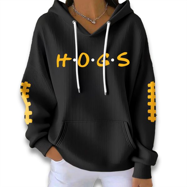 Washington Redskins The Hogs 2025 Waffle Hoodie 1