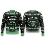 Wicked Movies Everyone Deserves to Fly Christmas Ugly Sweater