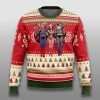 Wonder Woman Batman Superman Christmas Ugly Sweater 1