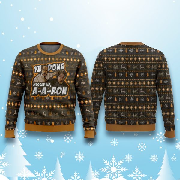 Ya Done Key And Peele Ugly Christmas Sweater 2