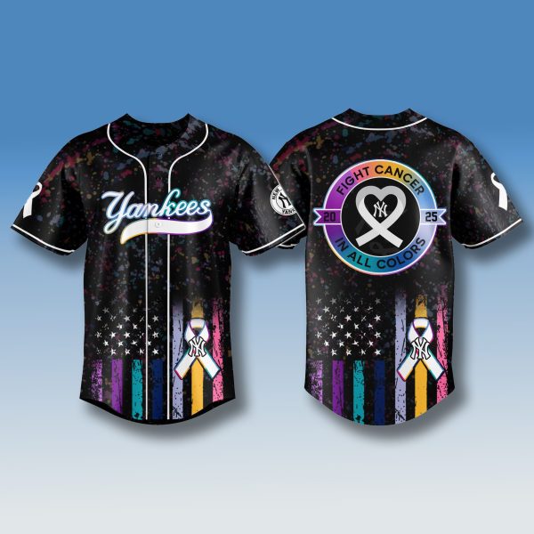 Yankees x Fight Cancer In All Colors Jersey 2025 1