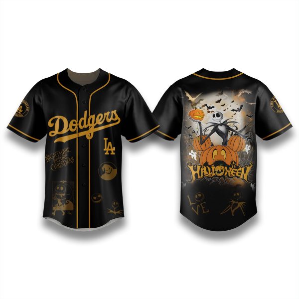 Los Angeles Dodgers x Nightmare Before Christmas Jersey 2025