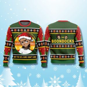 The Boondocks Riley Freeman Christmas Ugly Sweater 1