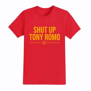 KC Chiefs Shut Up Tony Romo Shirt 2