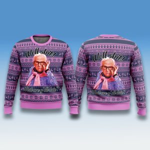 Leslie Jordan Well Shit Christmas Ugly Sweater 1