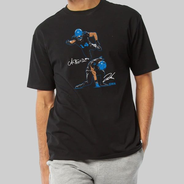 Amon Ra St Brown Jahmyr Gibbs Superheroes Shirt 10