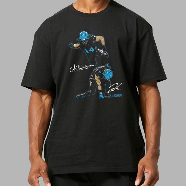 Amon Ra St Brown Jahmyr Gibbs Superheroes Shirt 2
