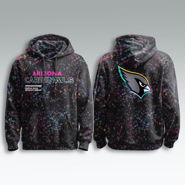 Arizona Cardinals Crucial Catch 2025 Hoodie 2