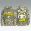 Atlanta Falcons US Army Veteran 250th Birthday Hoodie 1