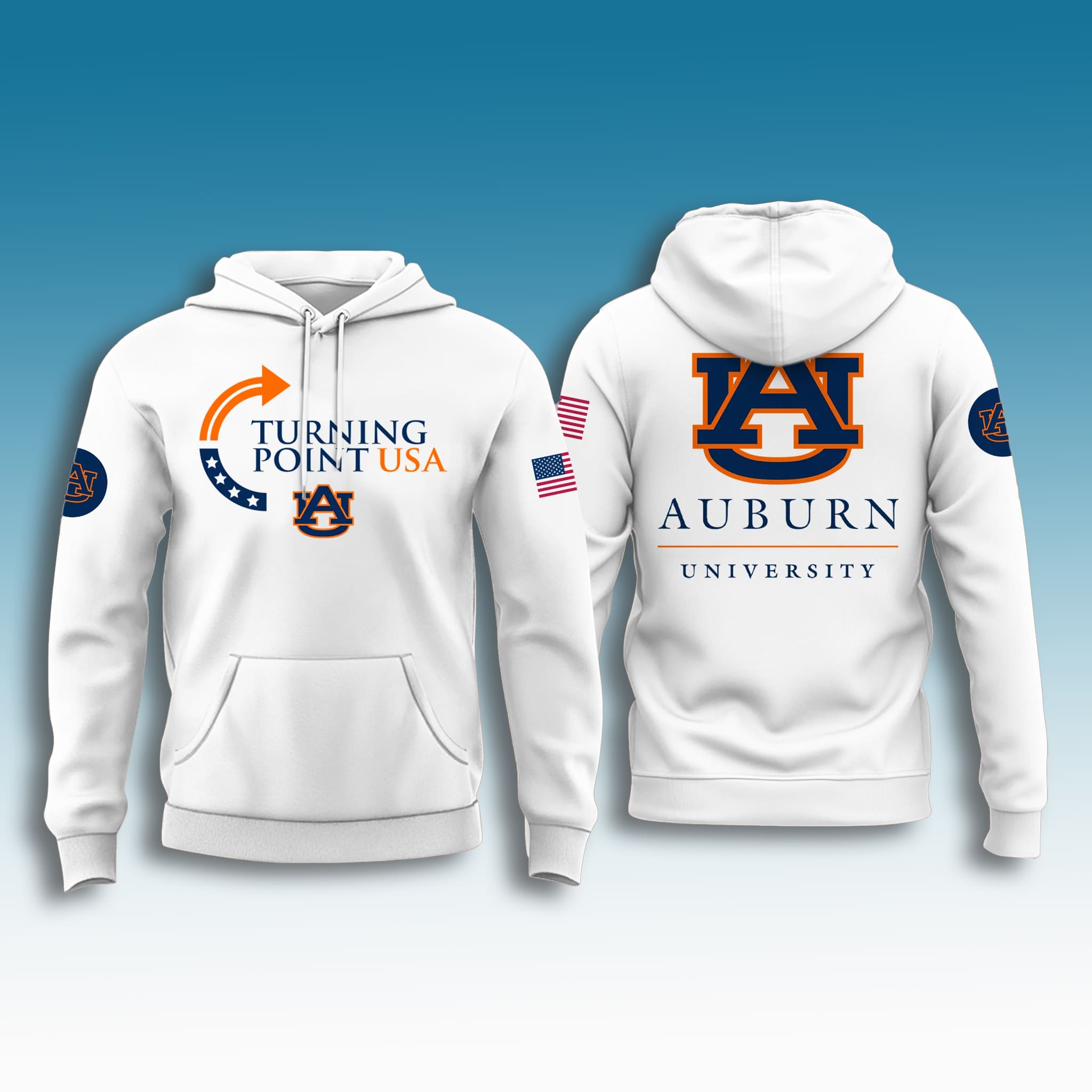 Auburn University Turning Point USA Hoodie 1 Auburn University Turning Point USA Hoodie 2