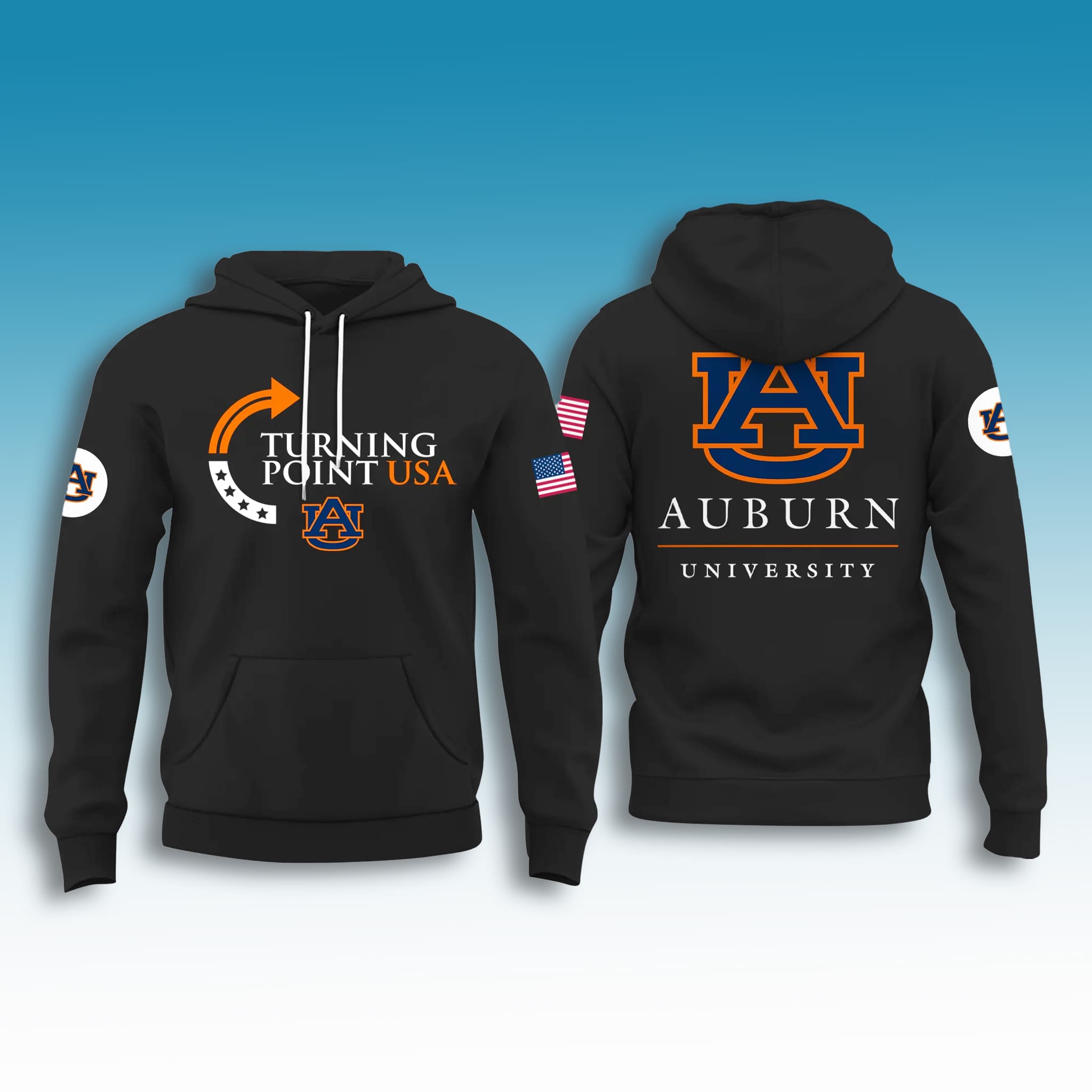 Auburn University Turning Point USA Hoodie 3 Auburn University Turning Point USA Hoodie 4