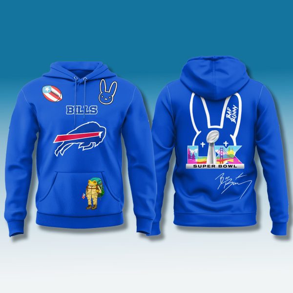 Bad Bunny Bills 2025 Hoodie 1