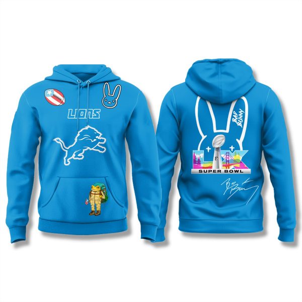 Bad Bunny Lions Hoodie 2025